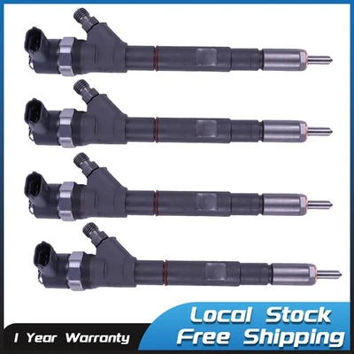 4X Inyectores de combustible para Hyundai H-1 STAREX Kia Sorento 2.5d 33800-4A100 0445110186 Foto 1 de 4