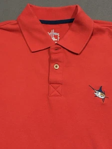 Vintage Guy Harvey Limited Men's Medium Embroidered Fish Logo S/S Polo Shirt - Picture 1 of 7
