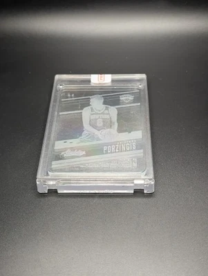 Kristaps Porzingis 2018-19 Panini Sealed Absolute Glass Card RARE CASE HIT - image 1 of 2