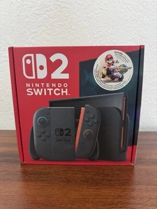 Nintendo Switch 2 Console + Mario Kart World Bundle BRAND NEW SEALED *IN HAND* - Picture 1 of 7