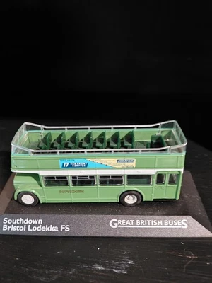 Atlas Great British Buses 1:76 Southdown Bristol Lodekka. No Box. - Image 1 of 4