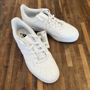 Adidas Hoops 4.0 Men Athletic Shoe White Sneakers Footwear Trainers #141 SZ 7.5 - Picture 1 of 5