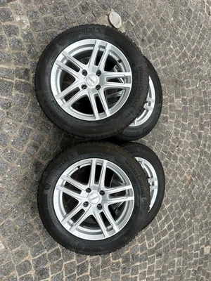 499-Opel Crossland Winterreifensatz Michelin 195/60/R16 Dezent Alu:51742-ET:15 - Bild 1 von 4