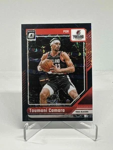 Toumani Camara 2024-25 Panini Optic Black Pandora /39 Portland Trailblazers #113 - Picture 1 of 2