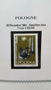 POLAND–1964- URSS satellites - MNH PERFORATE – Complete set - Foto 1 di 6