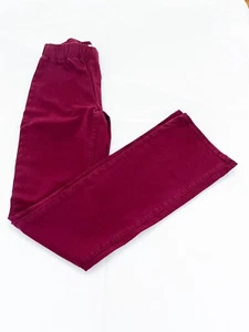 Pantalones de mujer L'Agence de algodón de tiro alto acampanados con pierna granate talla SP elásticos - Imagen 1 de 5