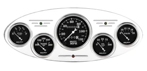 32  Ford Car Billet Aluminum Gauge Panel Dash Insert Instrument Cluster 1932 - Picture 1 of 4