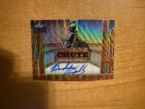 2024 Leaf PBR - Boudreaux Campbell - Out of the Chute Silver Refractor Auto /25 - Imagen 1 de 2