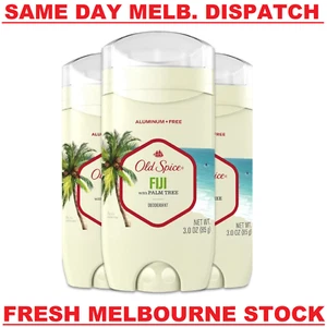 Old Spice Aluminum Free Deodorant for Men FIJI Scent 85g (3.0 oz) - 1/3/5 Pack - Picture 1 of 11