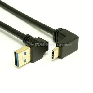 USB 3.1 ángulo ascendente A a ángulo ascendente C - Imagen 1 de 1