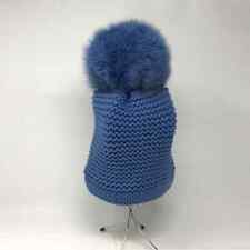 Women's Kyi Kyi Fur Knit Beanie, Size OSFA - Harbour Blue