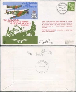 C90b 10th Ann Society of Friends of the RAF Museum Signed Sqn Ldr D Holme - Picture 1 of 1