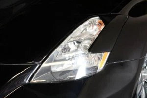 Fairlady Z33 Twill Woven Carbon Eyeline Headlight Cover Autoreal JDM Real Speed - Picture 1 of 3