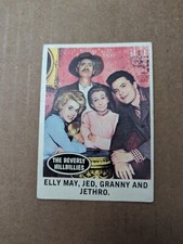 ELLY MAY JED GRANNY JETHRO 1963 TOPPS THE BEVERLY HILLBILLIES #56 