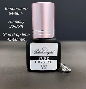 LASH EXTENSIONS GLUE . 1s Drying Time . Works In Any Condition.Best Retention - Picture 1 of 7