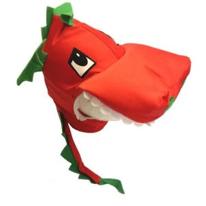 Wales Welsh Cymru Red Dragon Hat Novelty Rugby Supporter Sport Hat Fancy Dress - Picture 1 of 1