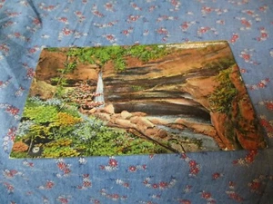 Old Postcard Marquette State Park Wisconsin Sand Caves - Picture 1 of 2