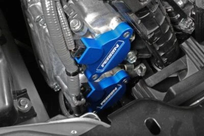 Cubierta de solenoide de cámara color azul Perrin para Subaru WRX 2015-2022 y más Foto 1 de 4