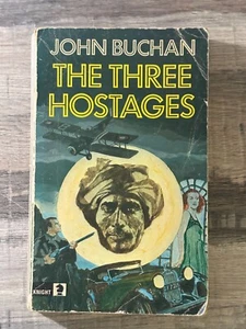 PB# The Three Hostages By John Buchan RARE Vintage 1972 Black Knights Paperback - Picture 1 of 5