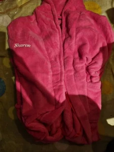 Personalised Women Fluffy Bathrobe Size L/xl - Picture 1 of 1