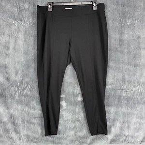 Maurices Dress Pants Women's Plus 20W Short Black Stretch Pull On Tapered - Picture 1 of 9