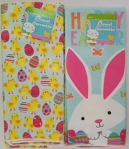 Toallas de Pascua Clásicas Conejito de Pascua o Pollitos y Huevos 1 Toalla/Paquete, E18 Seleccionar Tema - Imagen 1 de 4
