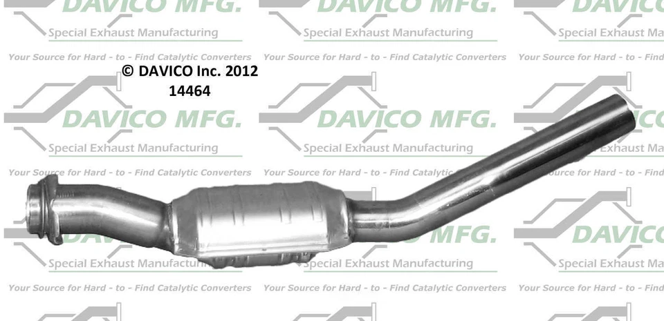 Conversor catalítico - ajuste exato Davico 14464 - Imagem 1 de 3