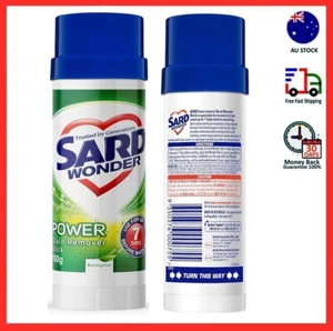 2x Stain Remover, 100 Grams Sard Wonder Pre Treater Stick for removing Laund AU - Picture 1 of 7