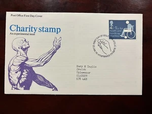 United Kingdom 1975 - Charity Stamp FDC stamp Philatelic Bureau Edinburgh - Imagen 1 de 1