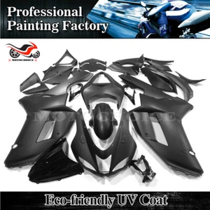 Fairing Kit For Kawasaki Ninja ZX6R 2007-2008 636 Matte Black ABS Injection Set - Picture 1 of 11