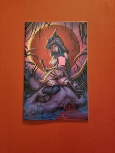 BAD DONUT COMICS - BAD WOLF #2 KICKSTARTER VIRGIN COVER COMIC BOOK - NEAR MINT - Bild 1 von 2