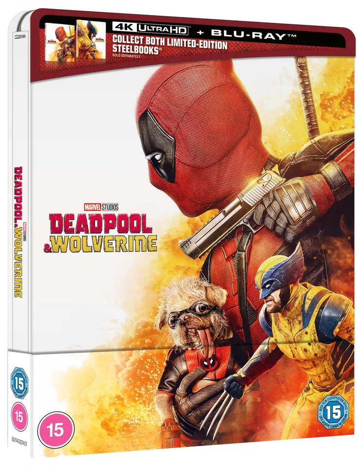 Deadpool & Wolverine📽️4K UHD Excl UK Steelbook + Blu-ray  REGION FREE 🆕 - Image 1 of 4