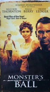 Monster's Ball (VHS, 2002) Billy Bob Thornton Halle Berry Heath Ledger - Picture 1 of 1