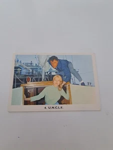 Monty gum 1966 TV Series (1st series) The Man from U.N.C.L.E trading card No. 4 - Picture 1 of 2