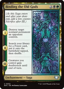 Binding the Old Gods #52 | NM | Edge of Eternities Commander EOC Magic MTG - Bild 1 von 1