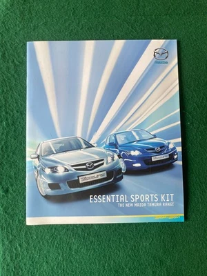 NEW MAZDA TAMURA RANGE SALES BROCHURE MAZDA 3 & 6 14 PAGES 2007 - Image 1 of 4