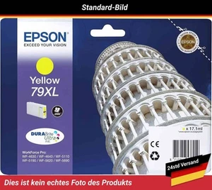 C13T79044010 Epson WorkForce Pro 5000-Series Tintenpatrone Gelb - Photo 1/4