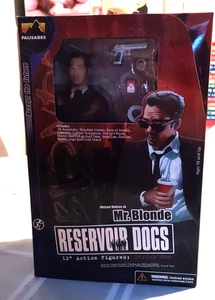 2001 PALISADES TOYS MICHEAL MADSEN AS MR. BLONDE RESERVOIR DOGS 12" FIGUR NEU IM KARTON - Bild 1 von 7