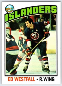 1976-77 Topps #11 - Ed Westfall New York Islanders (NM) *HGCARDS* - Bild 1 von 2