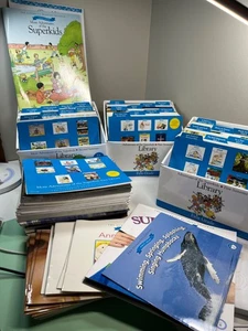 The Superkids Reading Program First Grade 1st & 2nd Semester Book Library Lot - Picture 1 of 10