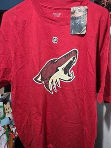 Arizona Coyotes Tshirt Red Men's L Reebok Jeremy Roenick Jersey Shirt W /Tag - Picture 1 of 8