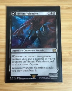 Magic the Gathering: Vincent Valentine Final Fantasy Regular NM - Picture 1 of 2