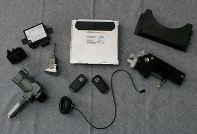 Mercedes-Benz SLK R170 fregona 200/230 compresor cerradura de encendido juego completo - Imagen 1 de 4