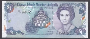 [UNC] 2006 Cayman Islands 1 Dollar P-33b Prefix C/5 [017-2] - Picture 1 of 2