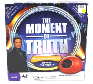 2008 The Moment of Truth Game with Toy Biometric Lie Detector COMPLETE - Picture 1 of 5