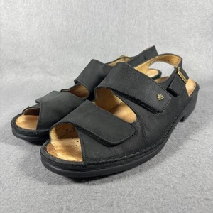 Finn Comfort Damen Sandalen 7 Wildleder niedriger Absatz Leder Germany Riemchen Linosa? - Bild 1 von 16