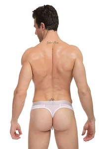 String poche plum blanc taille L tissus doux un peu transparent sexy Ref: 304 - Bild 1 von 6