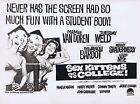Sex Kittens Go To College Original Artwork Movie Still Mamie Van Doren