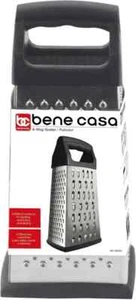 Bene Casa hand-held, 4-way grater, stainless-steel blade grater BC-26023 - Picture 1 of 9