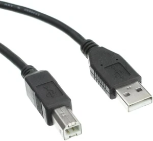 Cable de impresora USB 6 PIES USB 2.0 tipo A a tipo B cable Epson Xerox Canon Samsung - Imagen 1 de 4